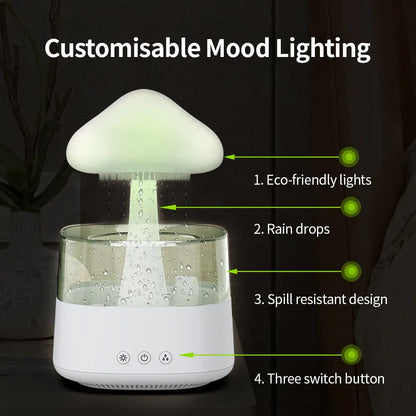 Nema-Exp Rain Mushroom Humidifier: Bring Nature Indoors for Kids