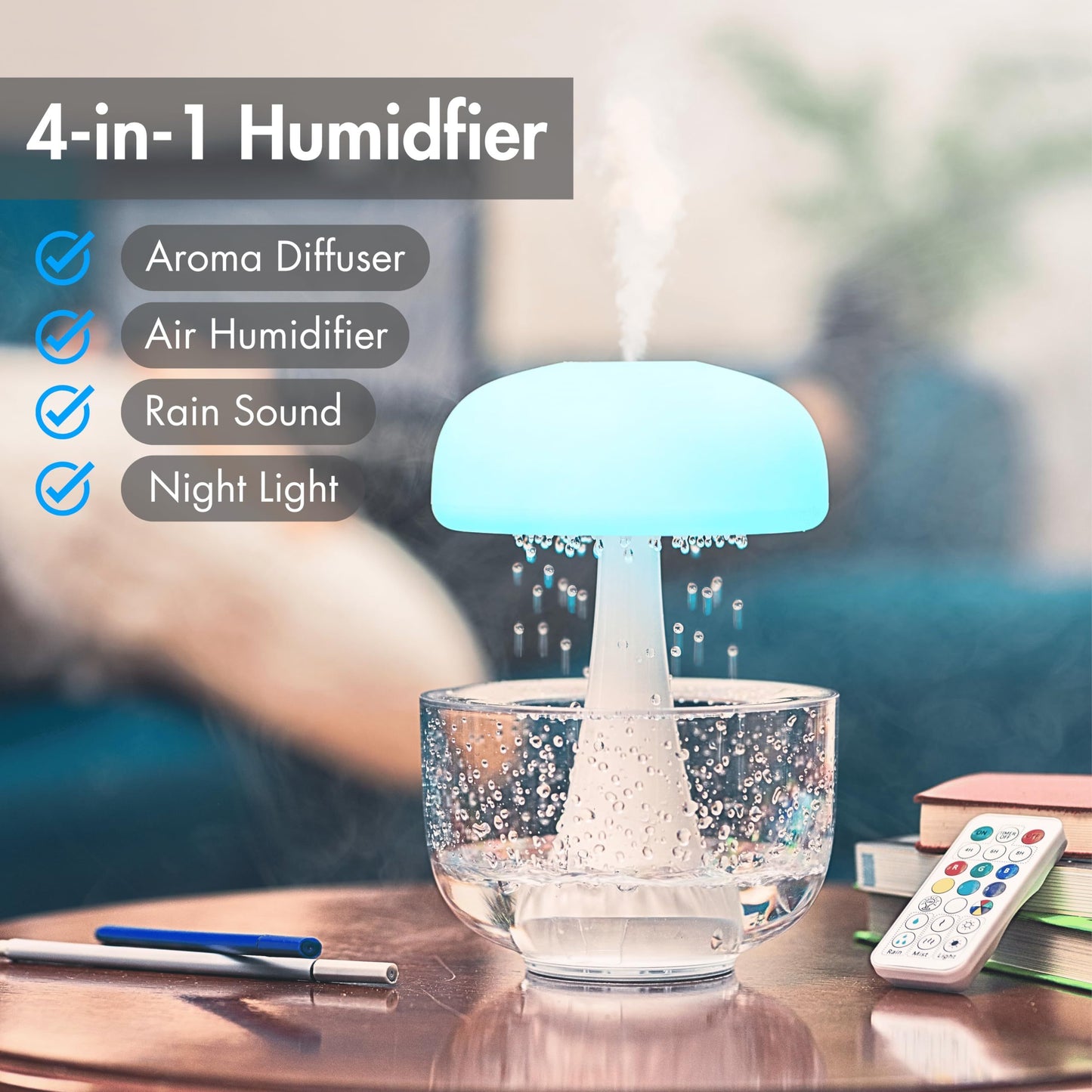 Jellyfish Raindrop Humidifier Nema-Exp