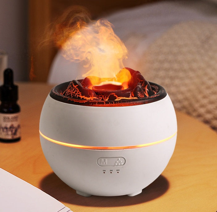 Flame Aroma Diffuser Household Desk Nema-Exp