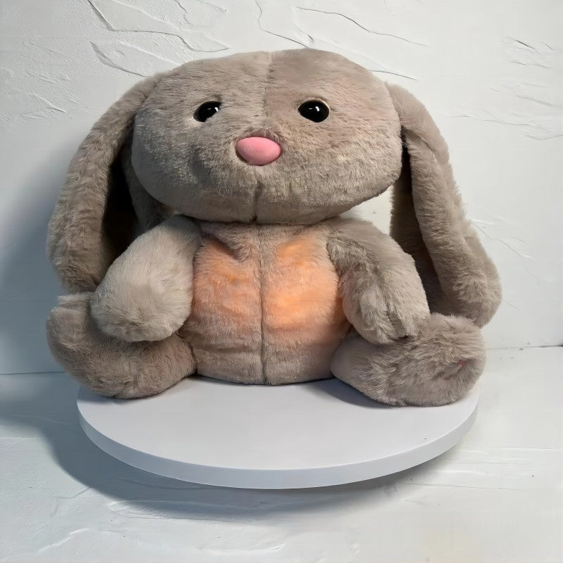 Breathing Rabbit Soothing Sensory Plush Toy. Nema-Exp