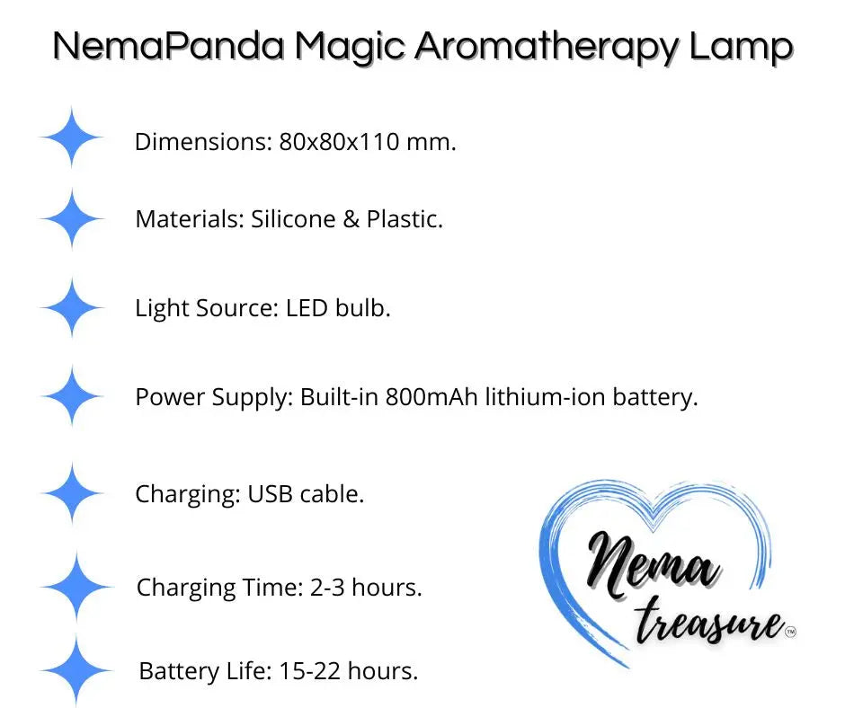 nema-exp panda Aromatherapy Lamp