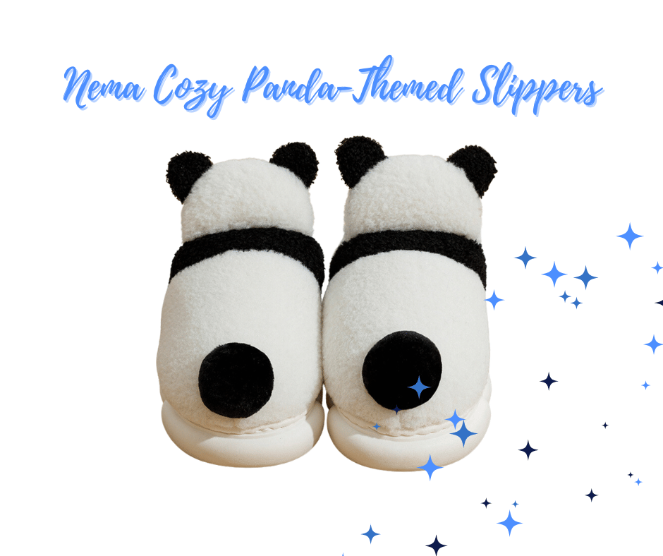 Cozy Panda-Themed Slippers - Perfect for Relaxing at Home Nema-Exp