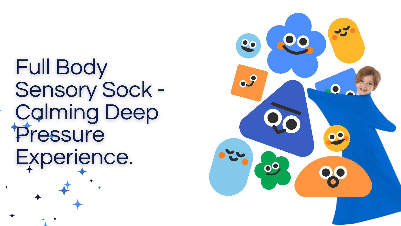 Full Body SEnsory sock calming deep pressure experience