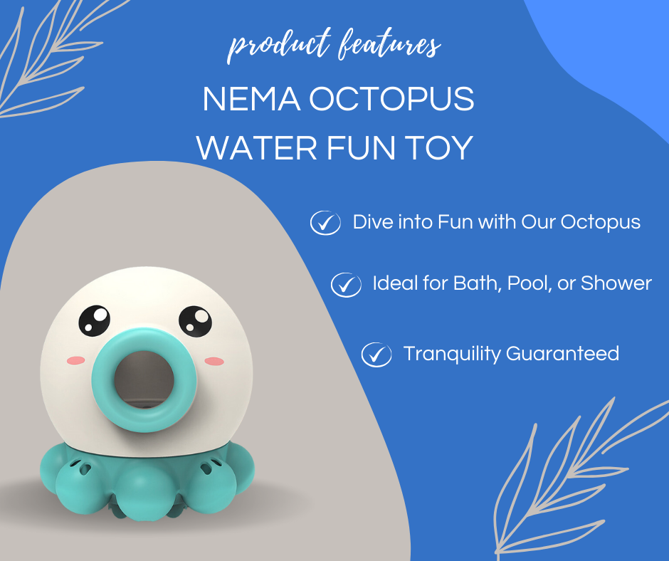 Octopus Water Fun Toy. nema-exp