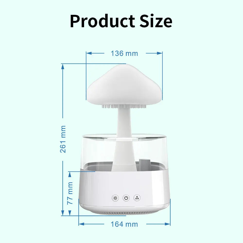 Nema-Exp Rain Mushroom Humidifier: Bring Nature Indoors for Kids