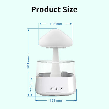 Nema-Exp Rain Mushroom Humidifier: Bring Nature Indoors for Kids