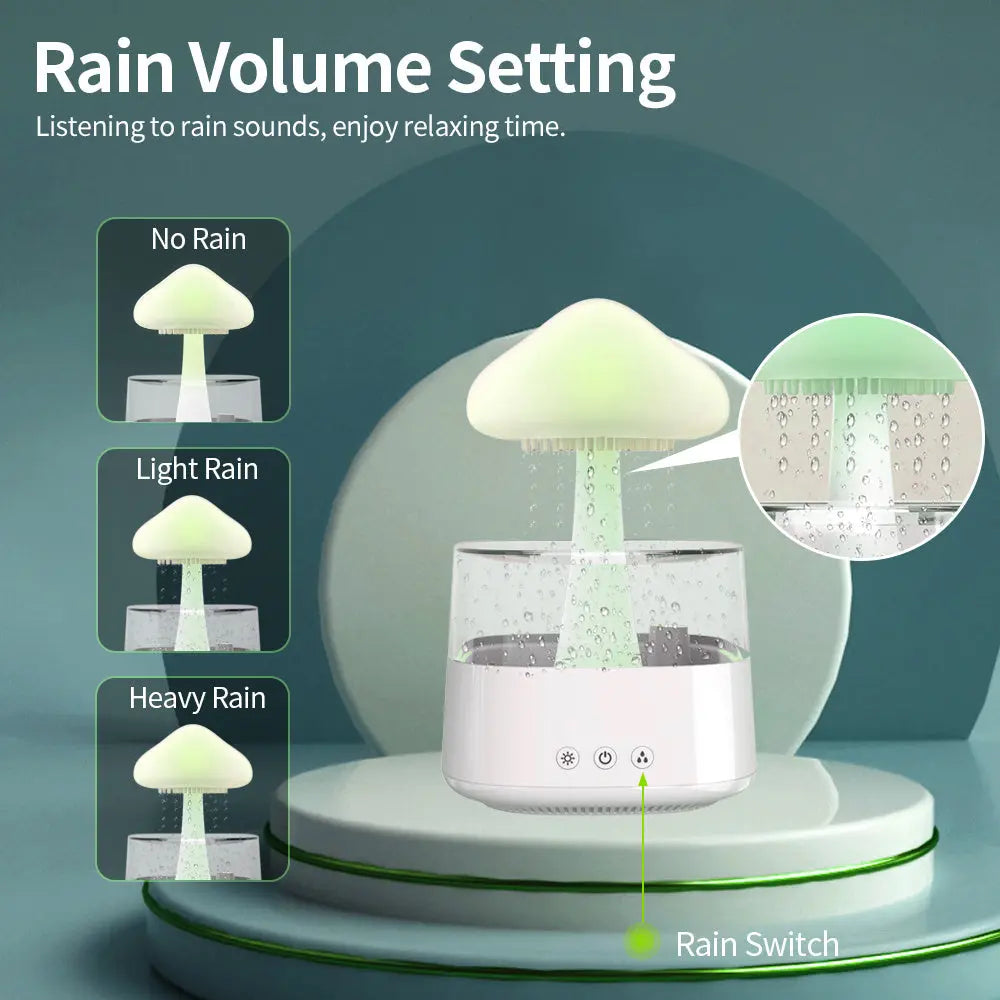 Rain Mushroom Humidifier: Bring Nature Indoors for Kids