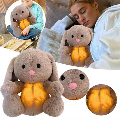 Breathing Rabbit Soothing Sensory Plush Toy. Nema-Exp