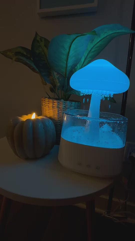 Nema-Exp Rain Mushroom Humidifier: Bring Nature Indoors for Kids